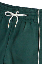 Contrast Piping Dolphin Shorts