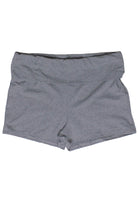 Low Rise Fold Over Shorts - Gray