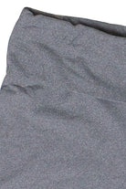 Low Rise Fold Over Shorts - Gray