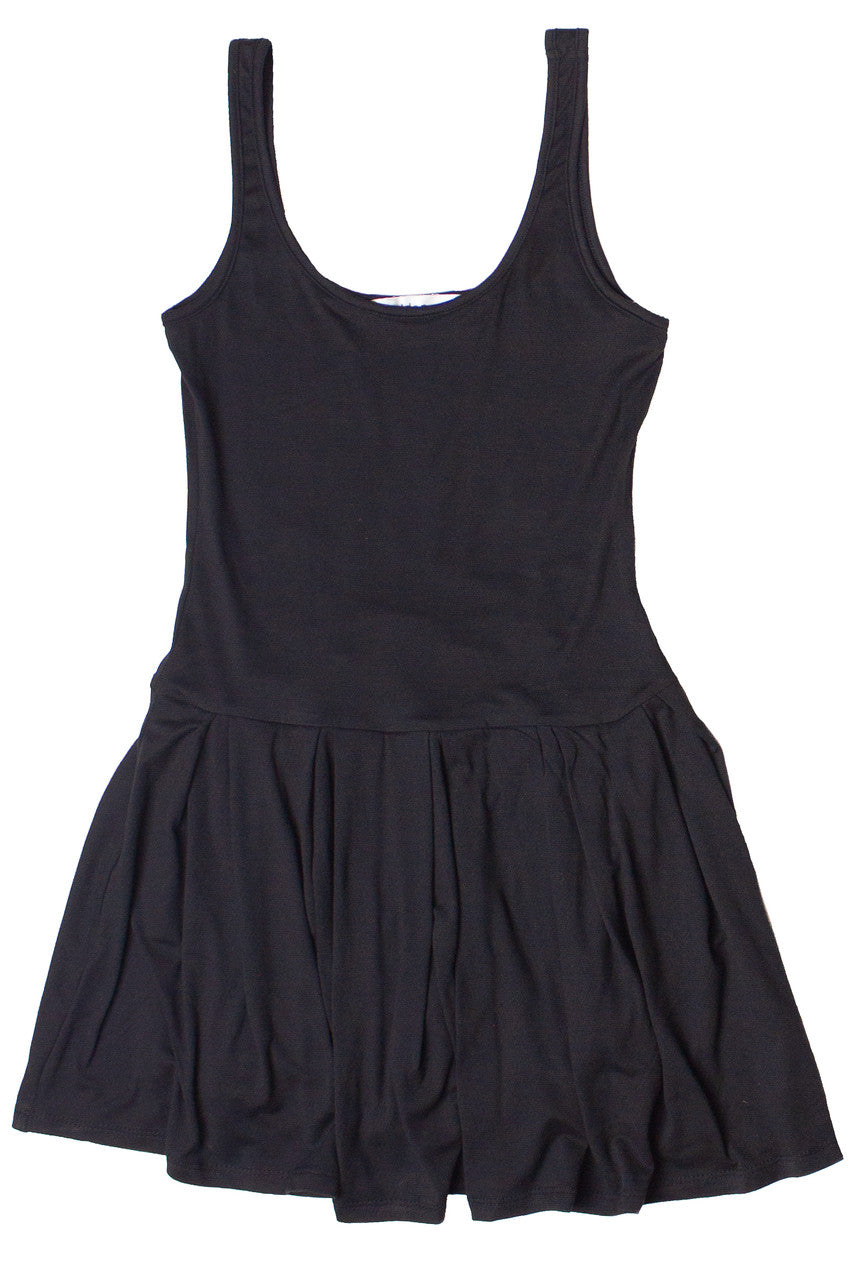 Pleated Skort Mini Dress