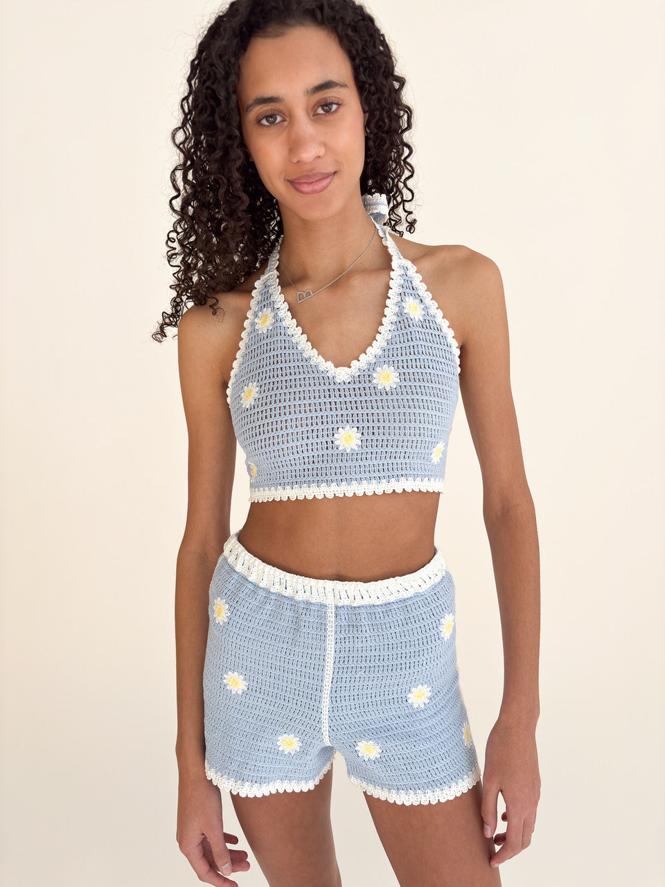 Daisy Crochet Shorts
