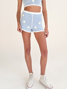 Daisy Crochet Shorts
