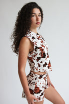 Cow Print Shorts