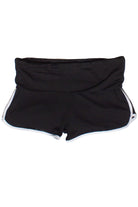 Fold Over Waist Dolphin Shorts