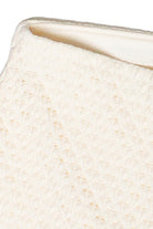 Textured Open Knit Lined Shorts