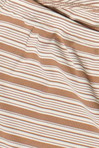 Striped Ribbed Shorts