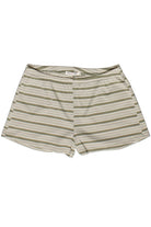 Striped Ribbed Shorts
