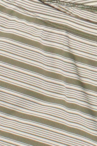 Striped Ribbed Shorts