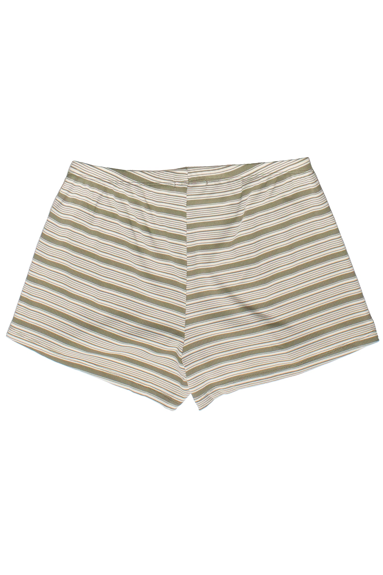 Striped Ribbed Shorts