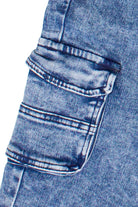 Acid Wash Cargo Jorts - Medium