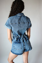 Denim Utility Romper
