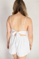 Crochet Lace Top Romper 