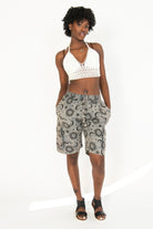 Mineral Wash Celestial Cargo Shorts