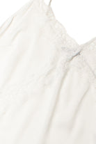 Soft White Midi Slip Dress
