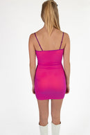 Purple and Orange Neon Mesh Mini Dress – Ragstock