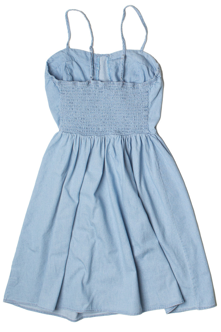 Denim Bustier Bodice Dress