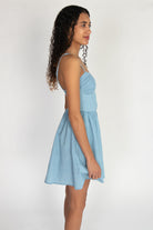 Denim Bustier Bodice Dress