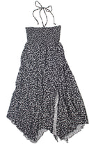 Floral Smocked Hanky Hem Dress