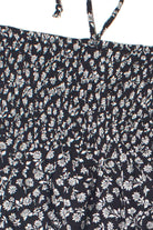 Floral Smocked Hanky Hem Dress