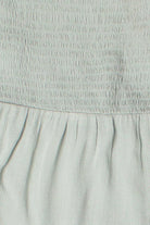 Tube Top Smocked Maxi Dress
