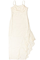 Asymmetric Hem Lace Dress