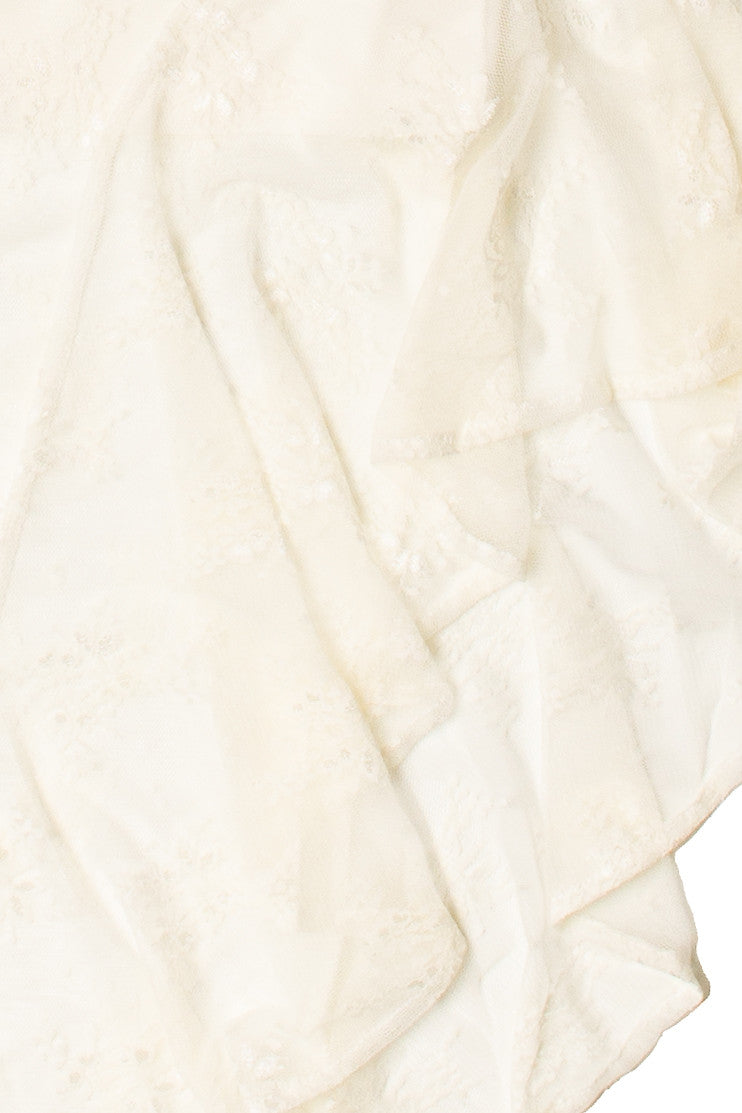 Asymmetric Hem Lace Dress