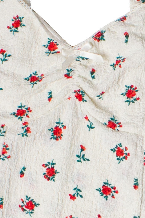 Rose Print Fit & Flare Mini Dress XL Rose Print Fit & Flare Mini Dress XL