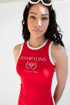 Hamptons Ringer Tank Mini Dress