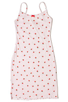 Bow Detail Fruit Print Mini Dress