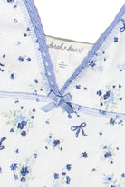 Pointelle Floral Ruffle Dress