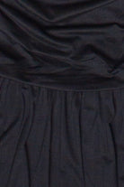 Strapless Bubble Hem Mini Dress