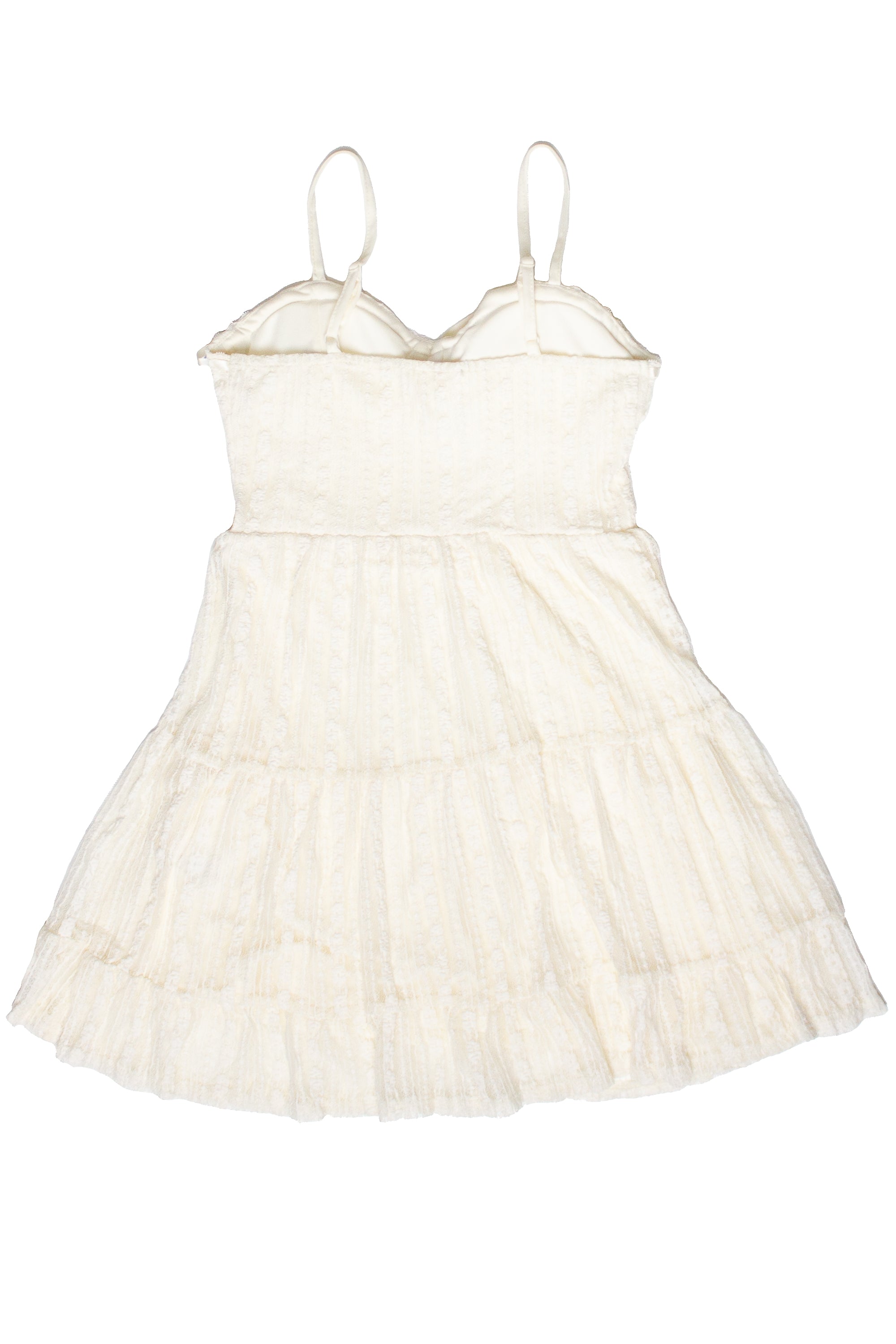 Floral Lace Bustier Mini Dress