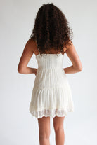 Floral Lace Bustier Mini Dress
