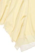 Flower Mesh Hanky Hem Midi Dress - Yellow