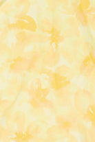 Floral Print Mesh Cami Dress - Yellow