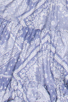 Paisley Bandana Print Mini Dress