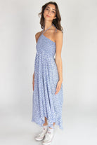 Floral Smocked Hanky Hem Dress