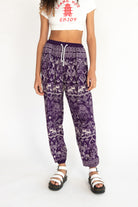 Elephant Drawstring Pants