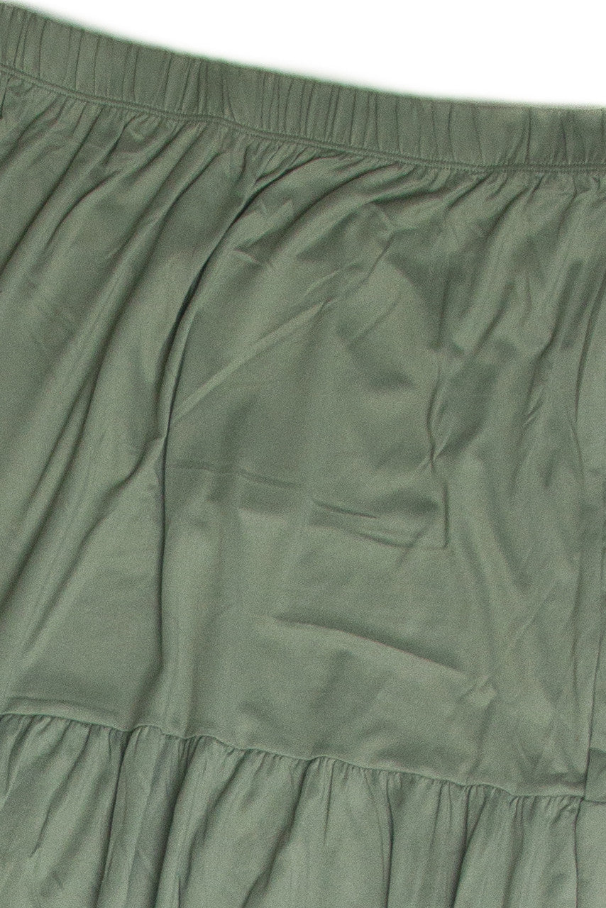 Sea Spray Brushed Maxi Skirt