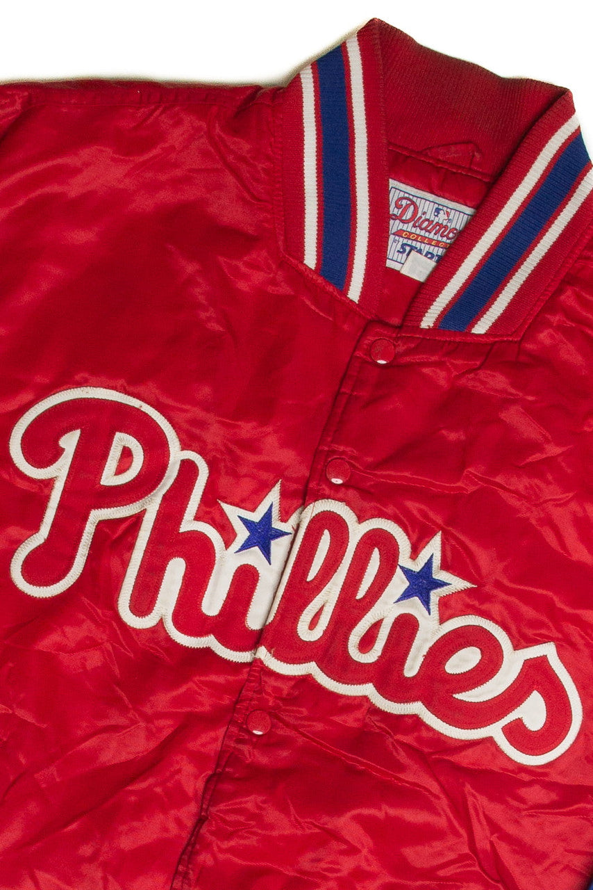 Vintage Phillies Satin Starter Jacket
