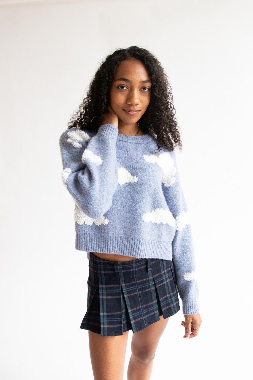 Low Rise Plaid Mini Skort