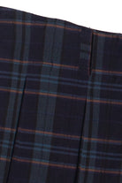 Low Rise Plaid Mini Skort