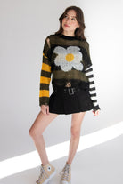 Pleated Belted Mini Skort