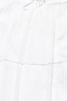 Ruffle Trim Tiered Maxi Skirt