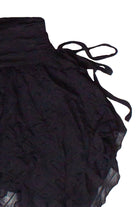 Hanky Hem Layered Mesh Mini Skort