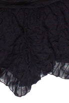Hanky Hem Layered Mesh Mini Skort