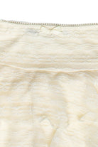 Asymmetrical Lace Ruffle Skort - Ivory
