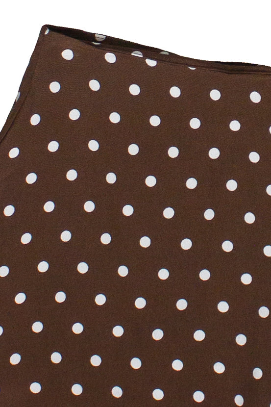 Polka Dot Mini Circle Skort