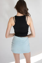 Bow Detail Mini Skort