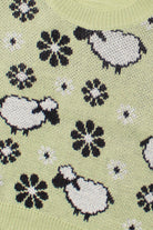Sheep In The Meadow Pullover Sweater